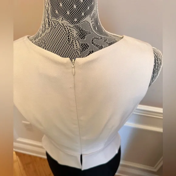 Jax Rhinestone Glam Peplum Cocktail Dress - Women’s Size 4 - Picture 3 of 12